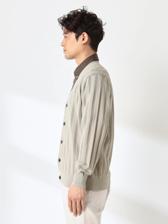 McGREGOR(マックレガー) |メッシュニットＶカーデ