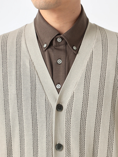 McGREGOR(マックレガー) |メッシュニットＶカーデ