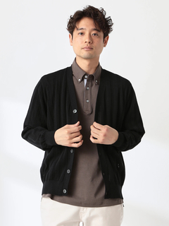 McGREGOR(マックレガー) |メッシュニットＶカーデ