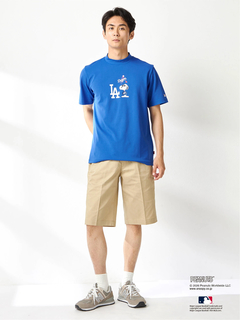 McGREGOR(マックレガー) |【PEANUTS×MLB】コラボモックネックTシャツ