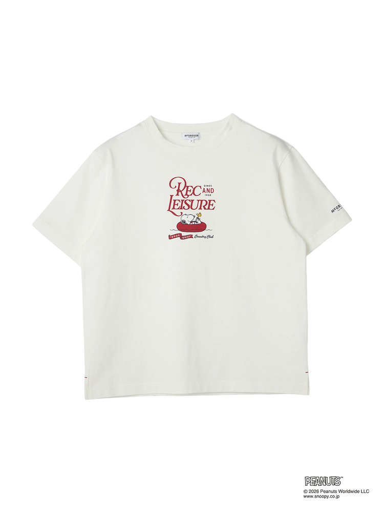 McGREGOR(マックレガー) |【PEANUTS】LEISUREプリントTシャツ