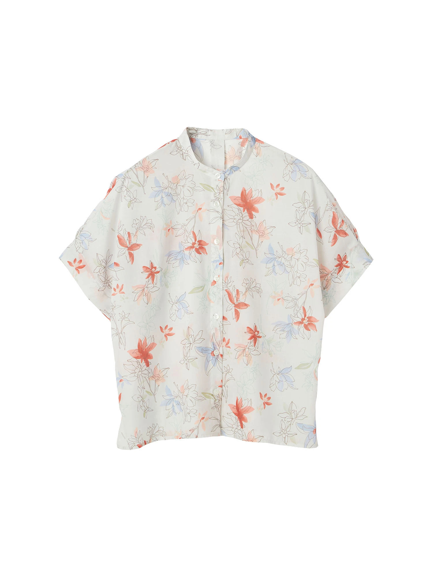 McGREGOR（マックレガー）｜シャツ(半袖）｜花柄シアープリントシャツ