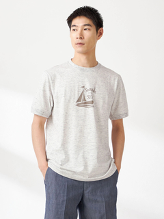 McGREGOR(マックレガー) |インディゴ天竺ボーダーＴシャツ