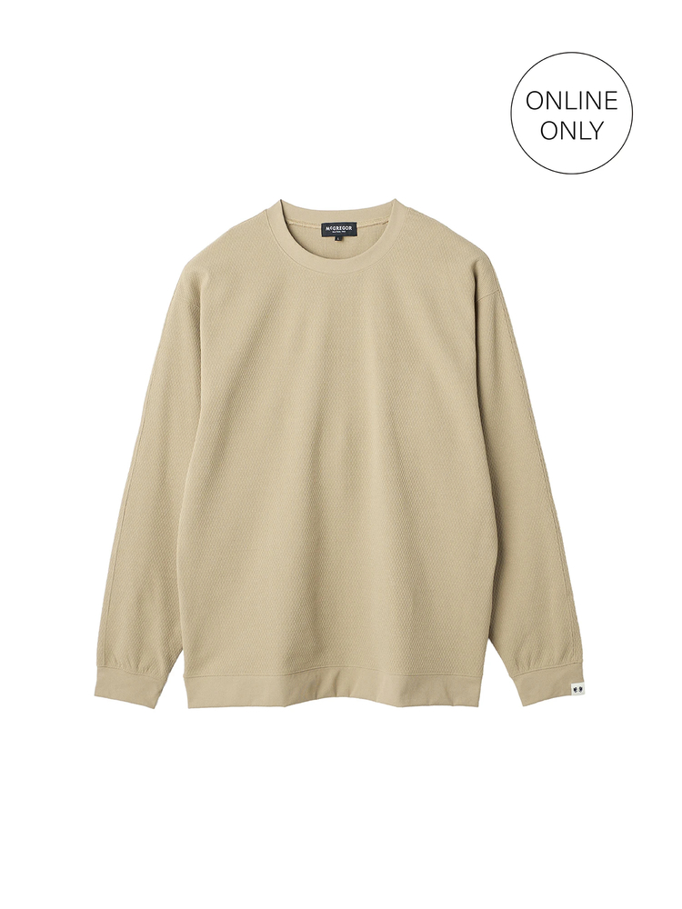 McGREGOR(マックレガー) |変形ワッフル長袖Tシャツ