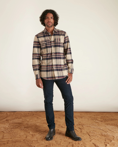 VICOMTE A.(ヴィコント アー) |CLYDE M TARTAN OVERSHIRT