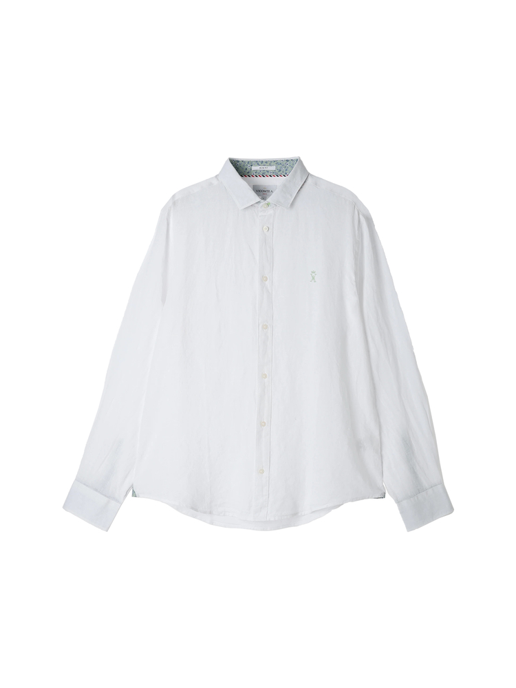 VICOMTE A.(ヴィコント アー) |CLAY1 M PLAIN LINEN SHIRT