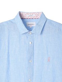 VICOMTE A.(ヴィコント アー) |CLAY1 M PLAIN LINEN SHIRT