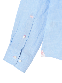 VICOMTE A.(ヴィコント アー) |CLAY1 M PLAIN LINEN SHIRT