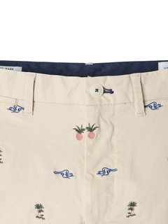 VICOMTE A.(ヴィコント アー) |LOIC2 M EMBROIDERED BERMUDA