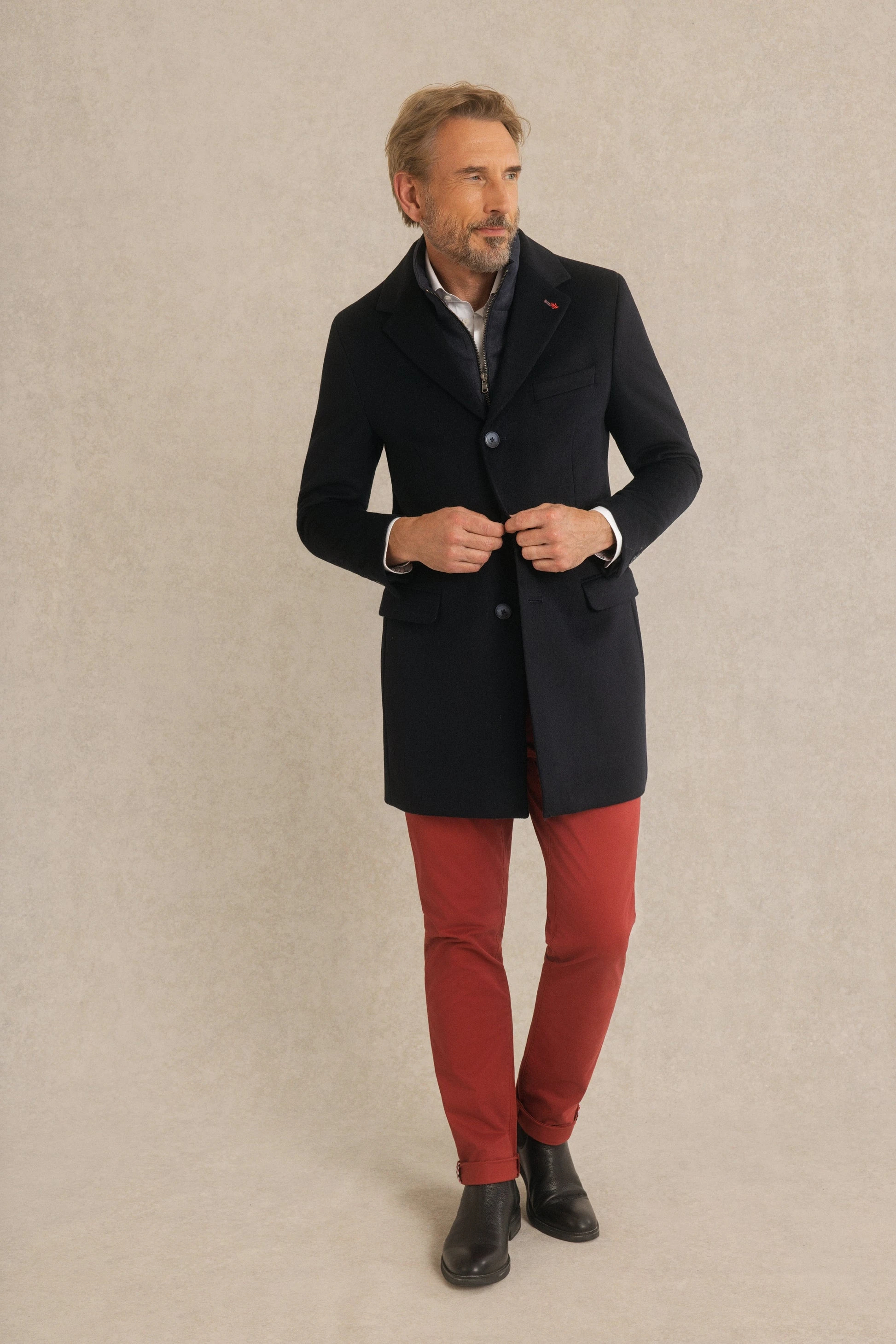 VICOMTE A.（ヴィコント アー）｜ショートコート｜GASTON1 M COAT WITH