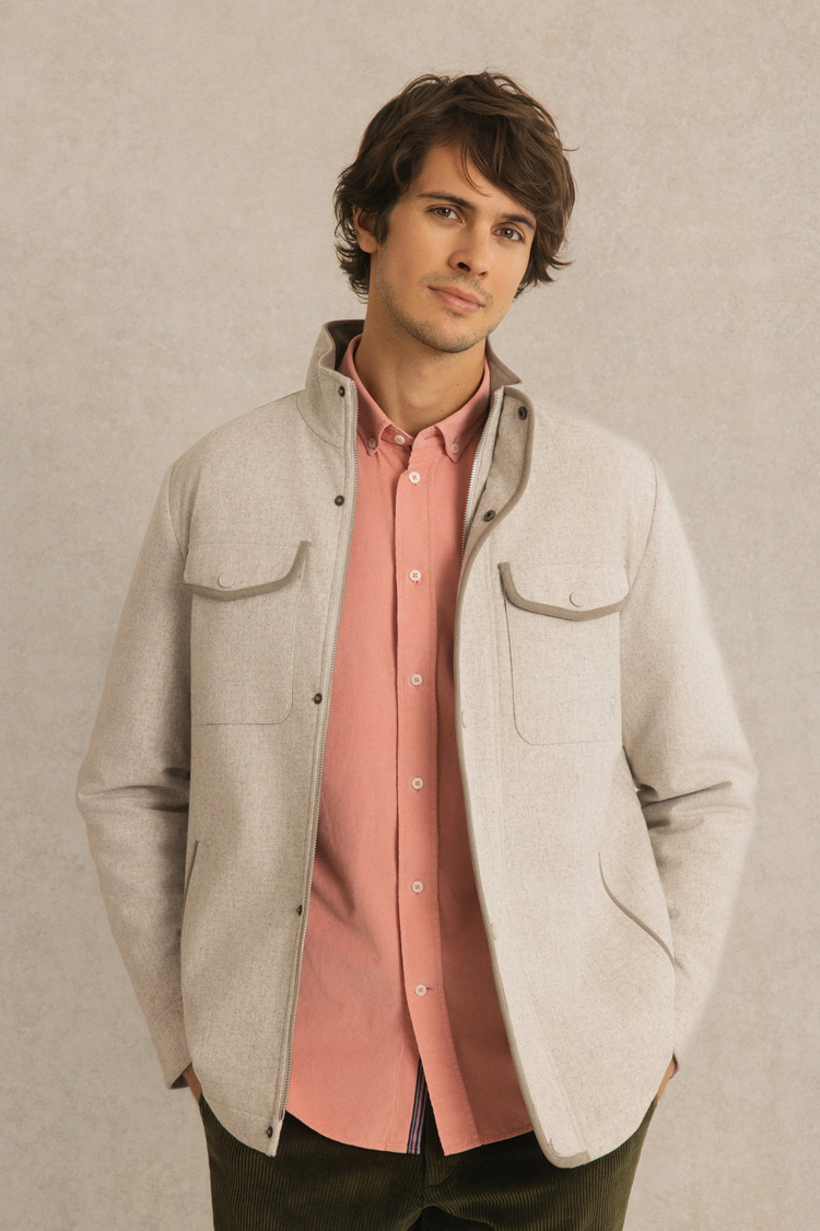 フランネルジャケット