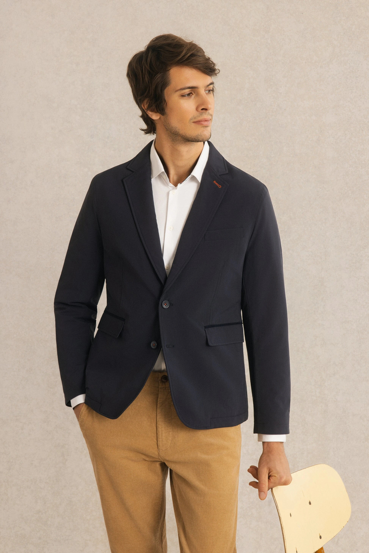 キルテッドブレザー