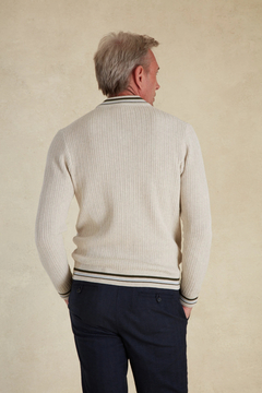 VICOMTE A.(ヴィコント アー) |KING M V NECK CLUB JUMPER
