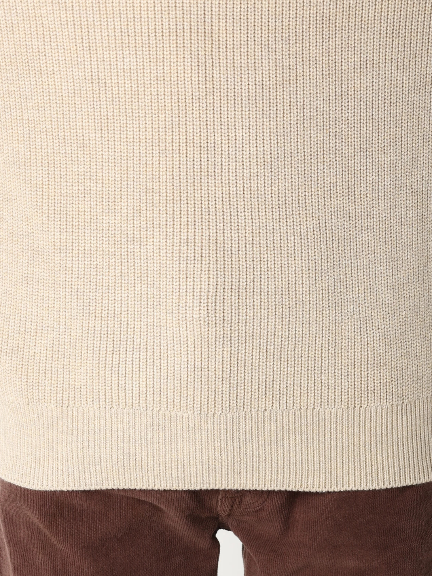 SERGE BLANCO（セルジュブランコ）｜ニット/セーター｜畦編みクルー