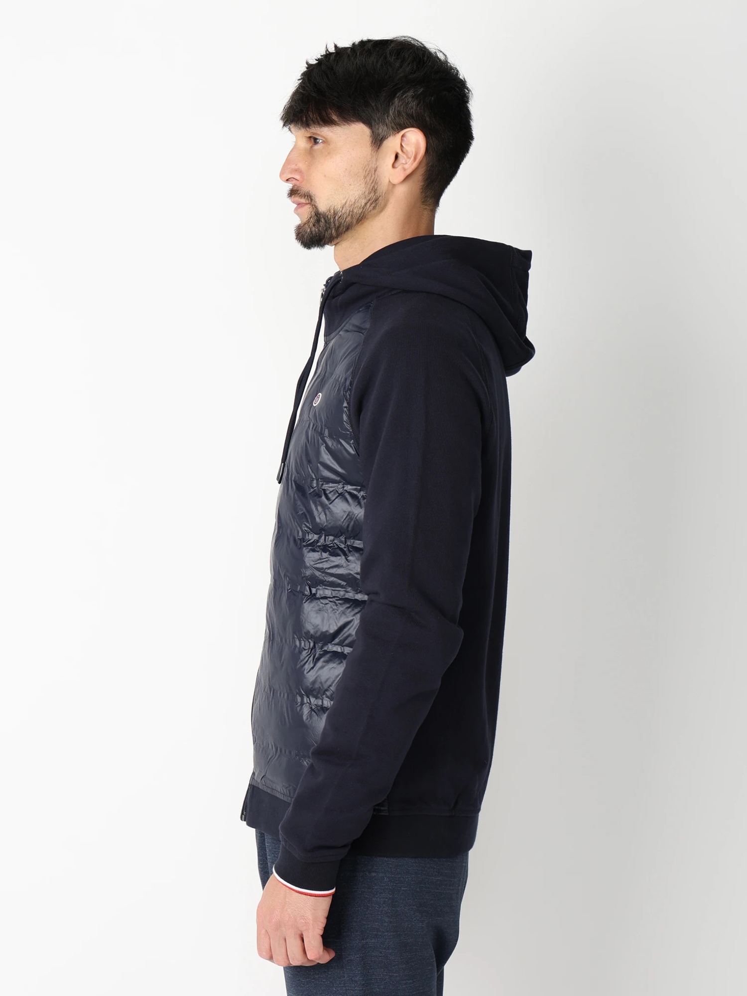 SERGE BLANCO（セルジュブランコ）｜ショートコート｜フリーススリーブ  