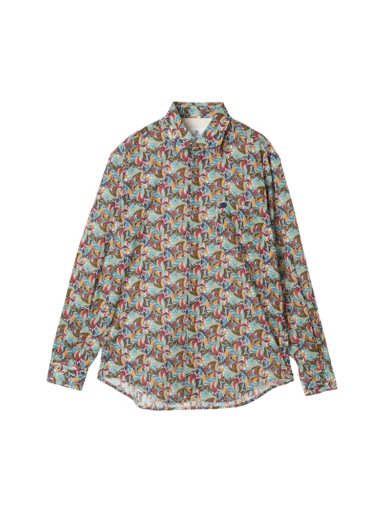 SERGE BLANCO(セルジュブランコ) |LS PRINTED SHIRT ジオプリント長袖シャツ