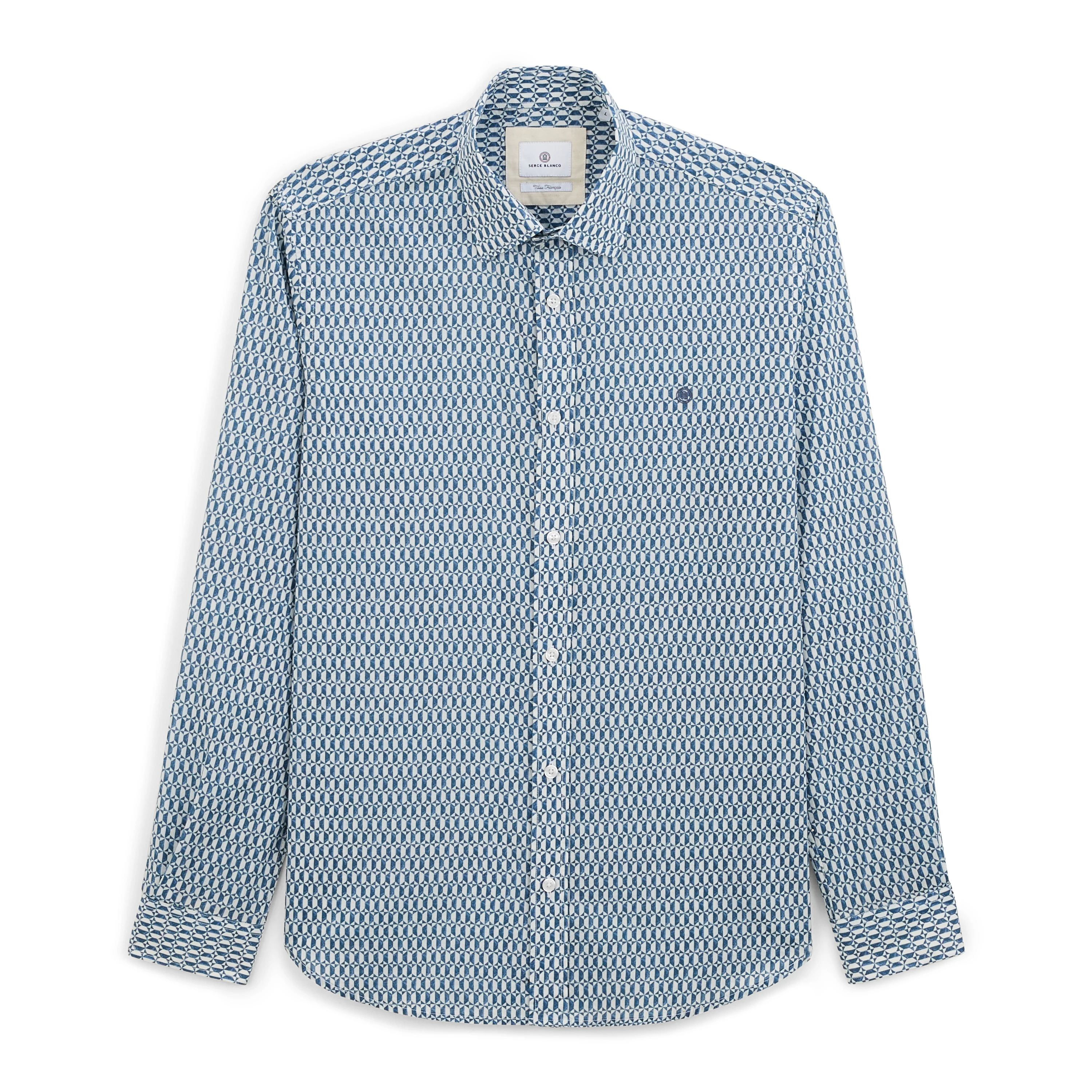 空中ブランコシャツ SERGE BLANCO（セルジュブランコ）｜シャツ(長袖・七分袖)｜LS PRINTED