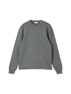 SERGE BLANCO(セルジュブランコ) |ROUND NECK DETAILED SWEATER ラウンドネックディティールセーター