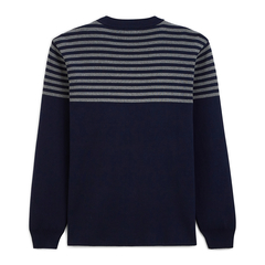 SERGE BLANCO(セルジュブランコ) |ROUND NECK STRIPE SWEATER ラウンドネックストライプセーター