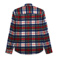 SERGE BLANCO(セルジュブランコ) |LS CHECK PA OVERSHIRT レッドチェック長袖オーバーシャツ