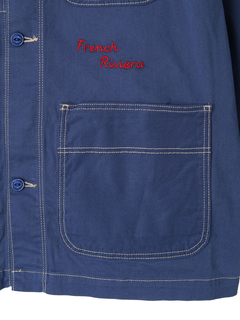 SERGE BLANCO(セルジュブランコ) |EMBROIDERED WORKER JACKET
