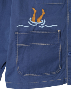 SERGE BLANCO(セルジュブランコ) |EMBROIDERED WORKER JACKET