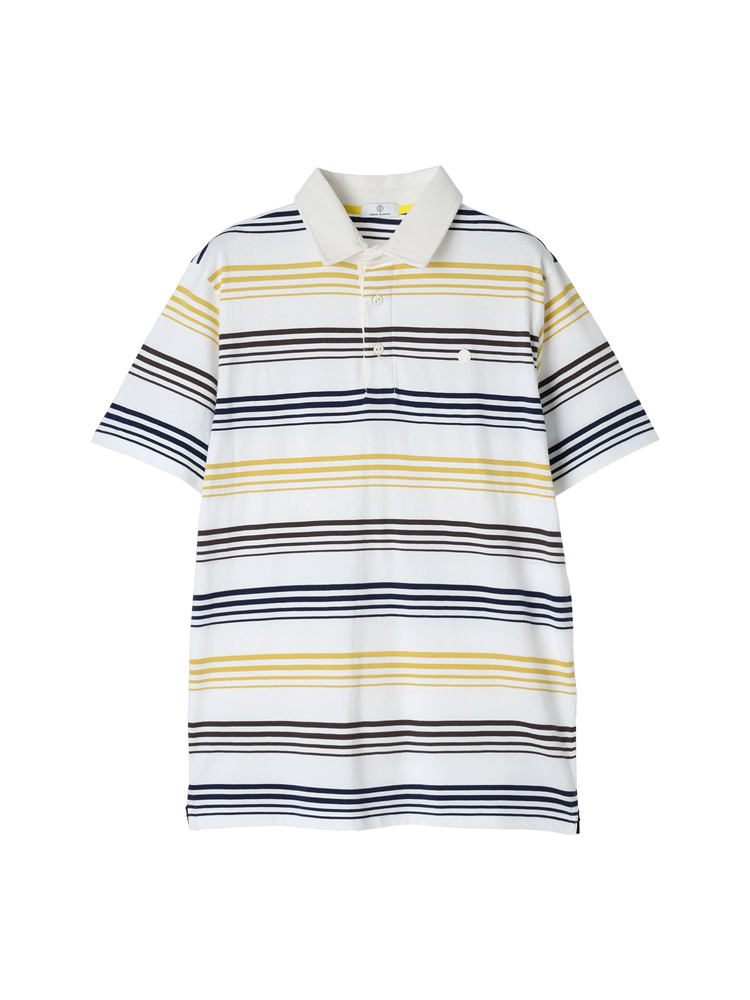 SERGE BLANCO(セルジュブランコ) |SS RUGBY STRIPED POLO
