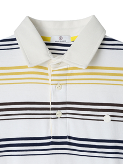 SERGE BLANCO(セルジュブランコ) |SS RUGBY STRIPED POLO