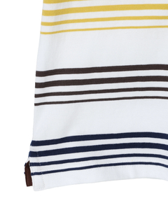 SERGE BLANCO(セルジュブランコ) |SS RUGBY STRIPED POLO