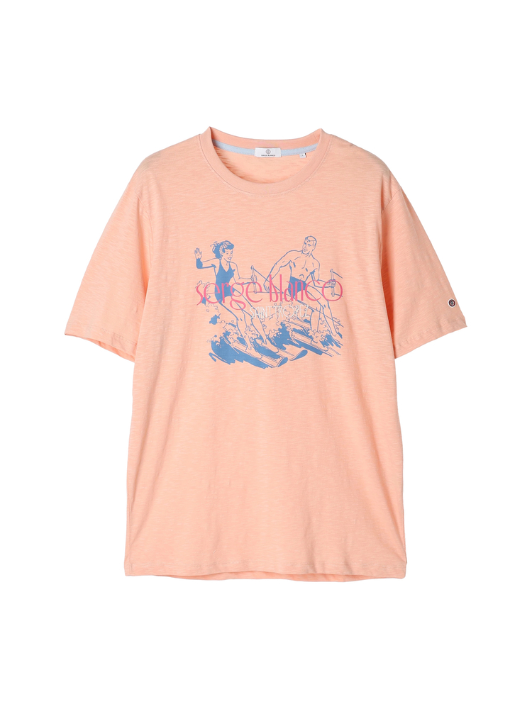 SERGE BLANCO(セルジュブランコ) |SS TAMI SLUB PRINT TEE
