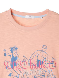 SERGE BLANCO(セルジュブランコ) |SS TAMI SLUB PRINT TEE