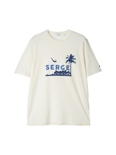 SERGE BLANCO(セルジュブランコ) |SS TURIN SLUB PRINT TEE