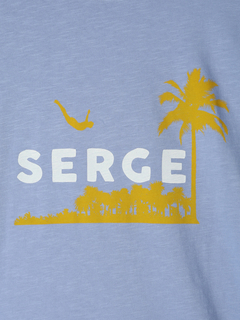 SERGE BLANCO(セルジュブランコ) |SS TURIN SLUB PRINT TEE