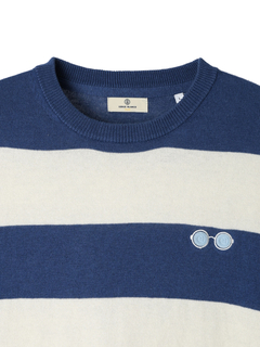 SERGE BLANCO(セルジュブランコ) |LS PLAY EMBROIDERED SWEATER