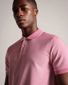 TED BAKER(テッドベーカー) |ELLERBY 半袖　ストライプ ポロシャツ (グリーン/ネイビー)