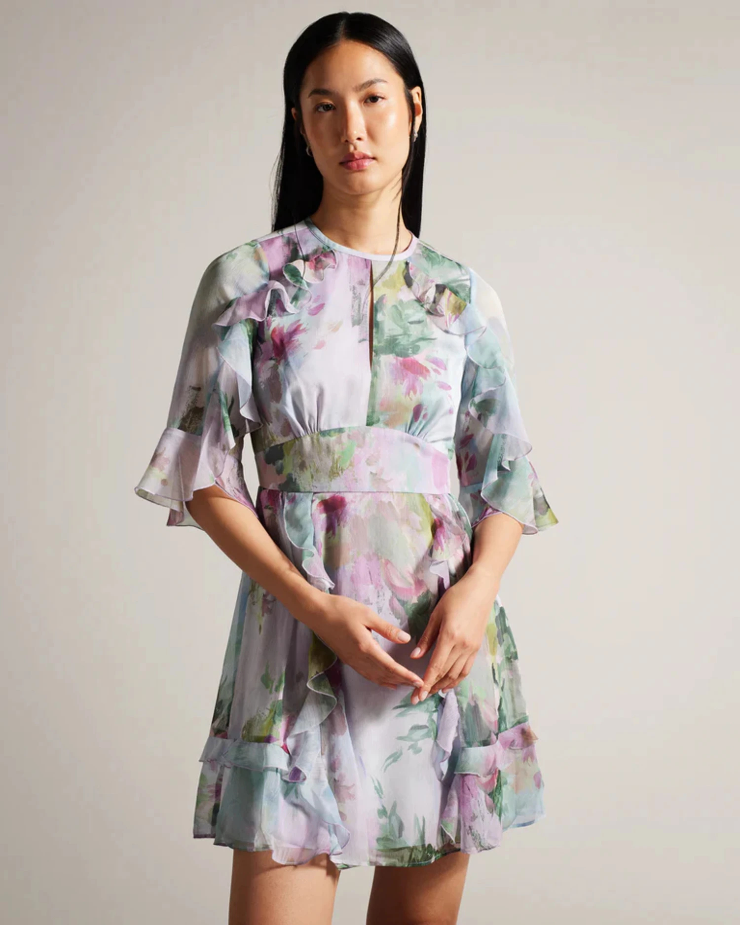 TED BAKER（テッドベーカー）｜ワンピース｜MADDIEY フラワープリント ...