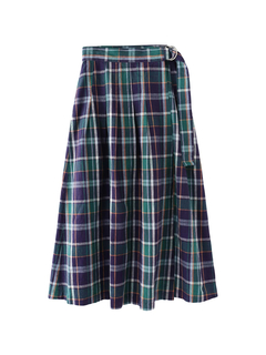 F.McGREGOR(エフ マックレガー) |Linen Cotton Wrap Skirt リネンコットン ラップスカート