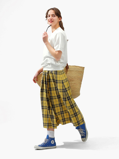 F.McGREGOR(エフ マックレガー) |Linen Cotton Wrap Skirt リネンコットン ラップスカート