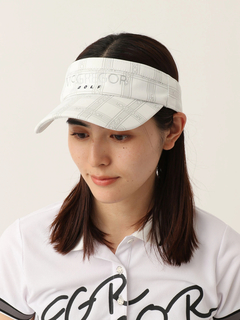 McGREGOR GOLF(マックレガー ゴルフ) |【メンズ・ウィメンズ共通】オリジナルチェックサンバイザー