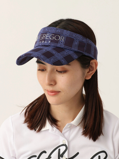 McGREGOR GOLF(マックレガー ゴルフ) |【メンズ・ウィメンズ共通】オリジナルチェックサンバイザー