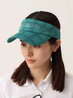 McGREGOR GOLF(マックレガー ゴルフ) |【メンズ・ウィメンズ共通】オリジナルチェックサンバイザー