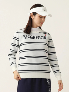 McGREGOR GOLF(マックレガー ゴルフ) |【ウィメンズ】ボーダーニット