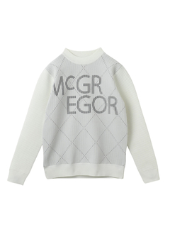 McGREGOR GOLF(マックレガー ゴルフ) |【ウィメンズ】モックネックジャカードニット