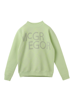 McGREGOR GOLF(マックレガー ゴルフ) |【ウィメンズ】モックネックジャカードニット