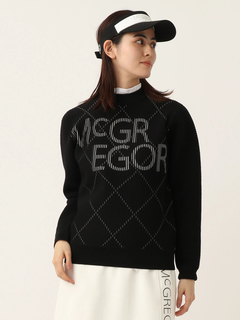 McGREGOR GOLF(マックレガー ゴルフ) |【ウィメンズ】モックネックジャカードニット