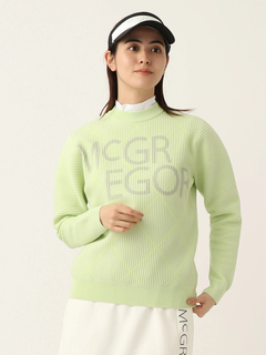McGREGOR GOLF(マックレガー ゴルフ) |【ウィメンズ】モックネックジャカードニット
