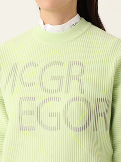 McGREGOR GOLF(マックレガー ゴルフ) |【ウィメンズ】モックネックジャカードニット