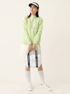 McGREGOR GOLF(マックレガー ゴルフ) |【ウィメンズ】モックネックジャカードニット