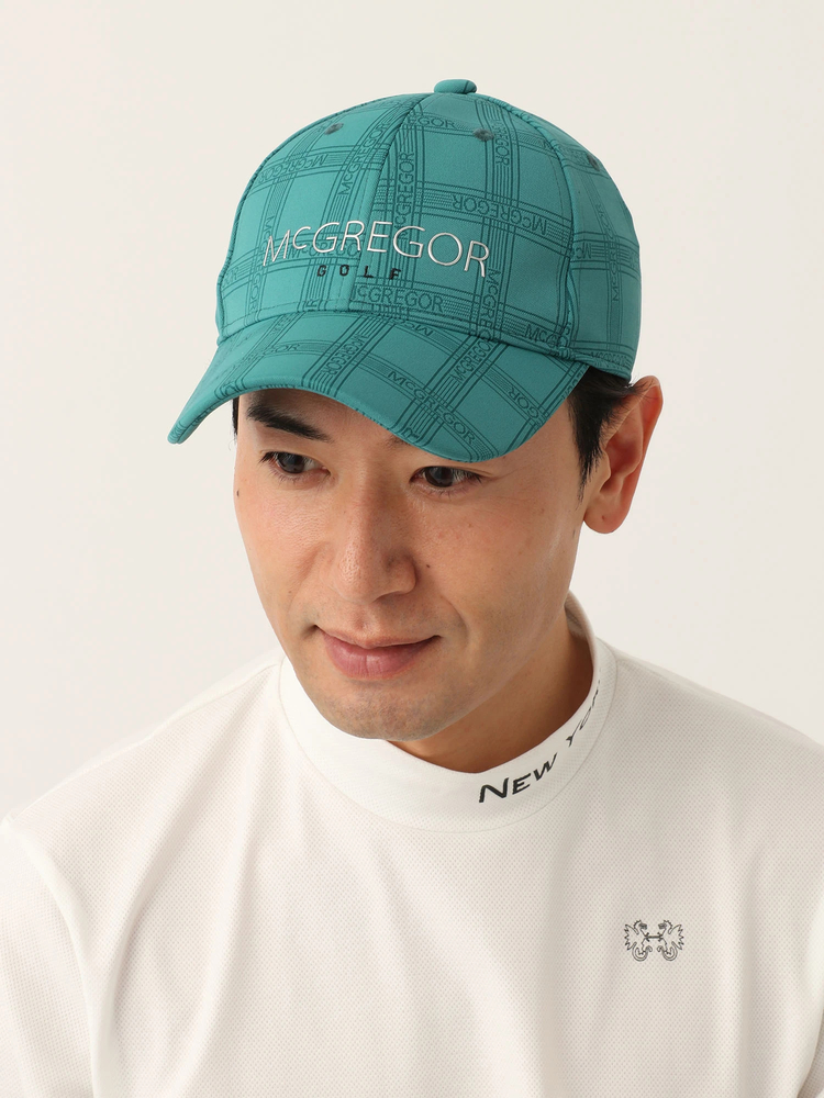 McGREGOR GOLF(マックレガー ゴルフ) |【メンズ・ウィメンズ共通】ロゴチェックキャップ