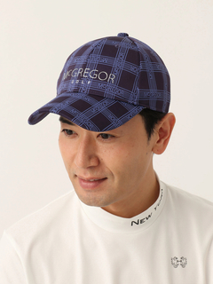 McGREGOR GOLF(マックレガー ゴルフ) |【メンズ・ウィメンズ共通】ロゴチェックキャップ